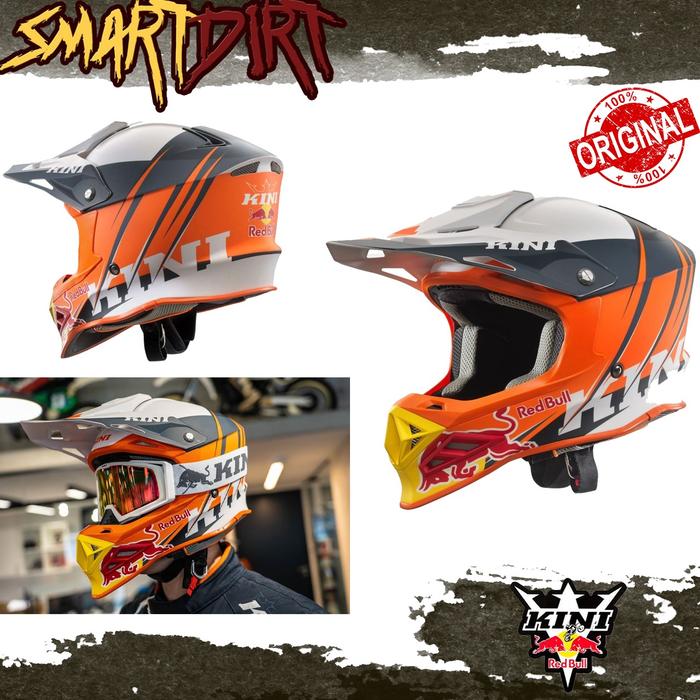 Gambar HELM CROSS REDBULL KTM EDITION 2023 HELMET TRAIL REDBULL KTM ORIGINAL - L dari SMARTDIRT undefined Tokopedia