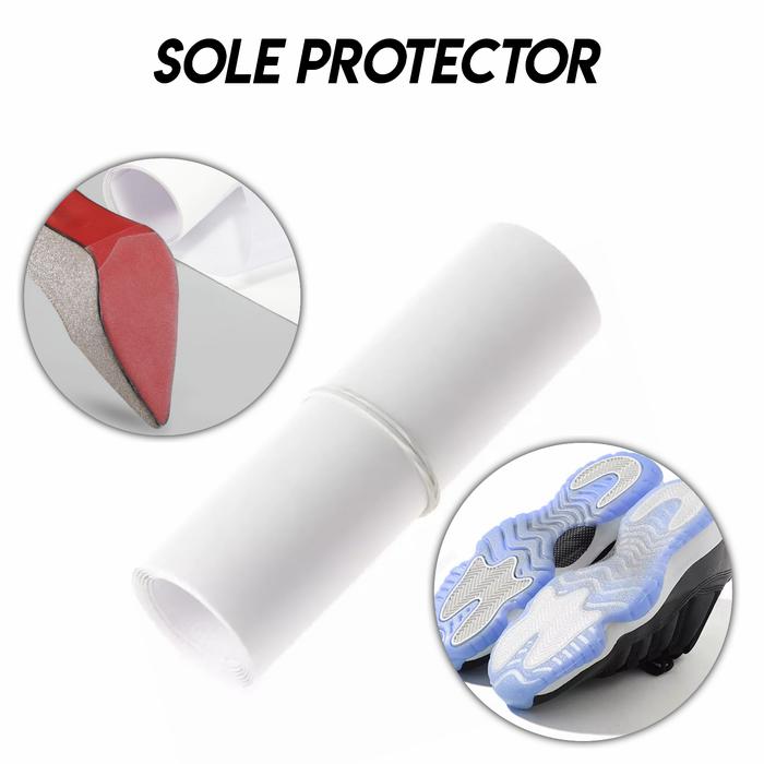 Gambar Sole Protector / Pelindung Sol Sepatu Anti Slip / Hard Glaze Sole - Tranparan, 10x30 dari FAFIFU SHOE CARE undefined Tokopedia