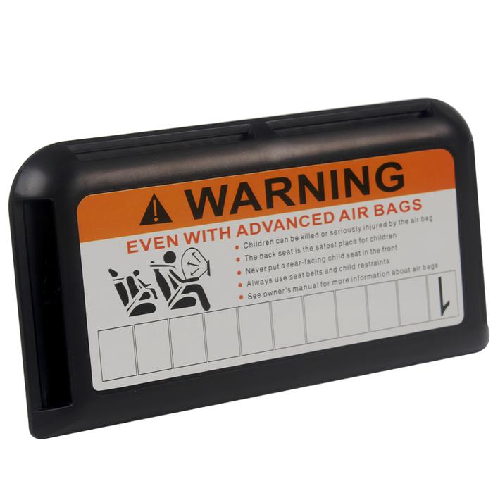 Gambar CARD HOLDER CAR TEMPAT KARTU MOBIL SUN VISOR UNIVERSAL KREM / HITAM - Hitam dari MODIMART undefined Tokopedia