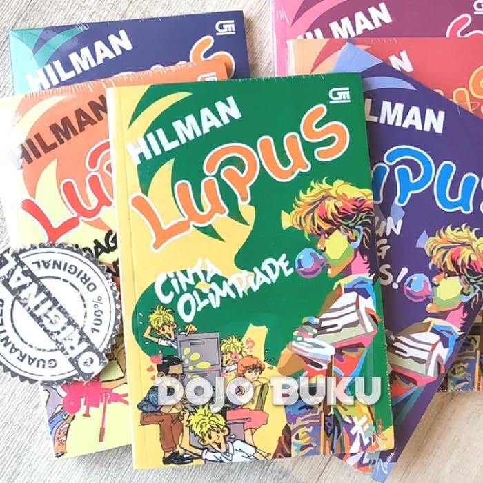 Gambar Buku Novel Lupus Oleh Hilman Tangkaplah Daku Topi Centil Makhluk Manis - Cinta Olimpiade dari Dojo Buku undefined Tokopedia