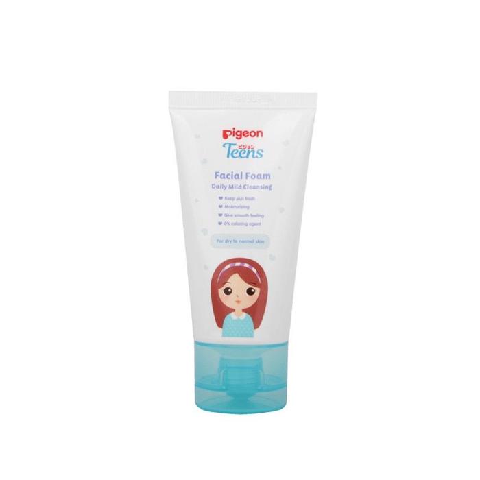 Gambar BPOM Pigeon Teens Facial Foam Daily Mild Sabun Muka kulit kering - 40gr dari Cosmetici undefined 5 Tokopedia