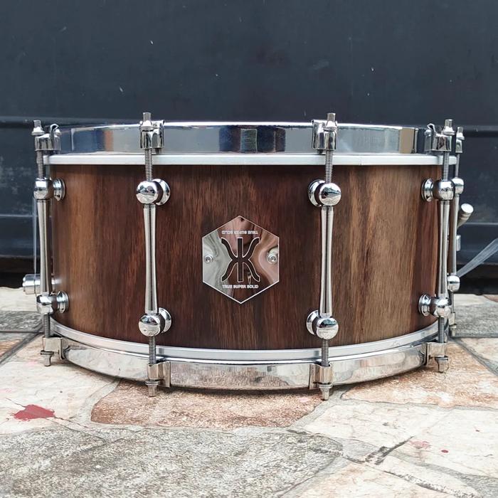 Gambar snare solid rosewood 14x6 dari Lapak Drums Indonesia undefined Tokopedia