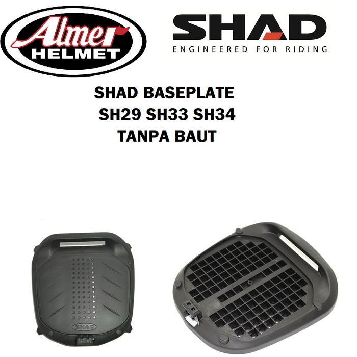 Gambar Shad Baseplate Box - Baseplate Box Shad - SH29 SH33 SH34 dari almer helmet undefined Tokopedia