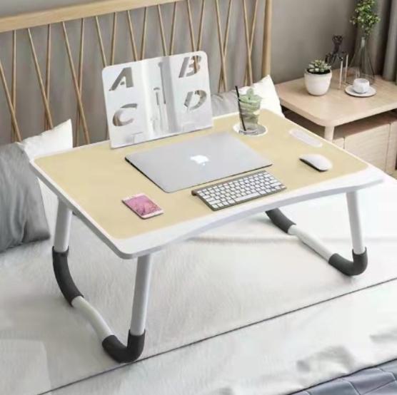 Gambar Meja Laptop Lipat Tinggi Adjustable Meja Laptop Kerja Belajar Minimali - MEJA NEW COKLAT dari Beauty_GOLD undefined Tokopedia