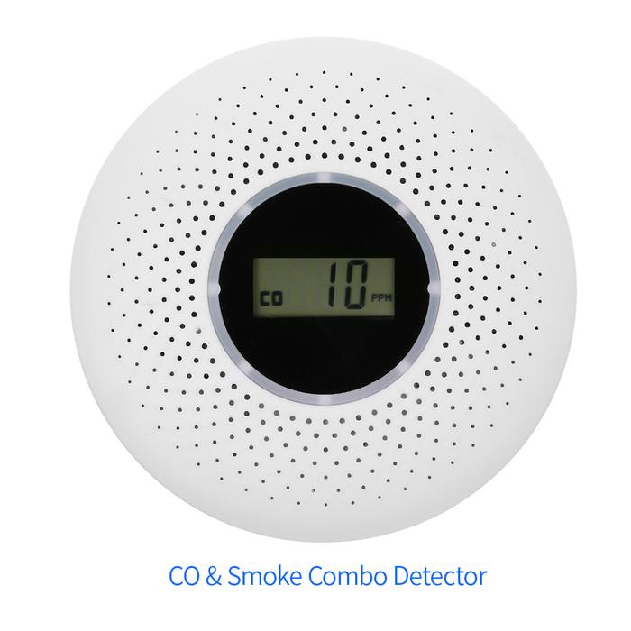 Gambar Fire Alarm - Carbon Monoxide & Smoke Detector Combo 2 in 1 LCD Display dari Tekno Kreasi Elektronik undefined Tokopedia