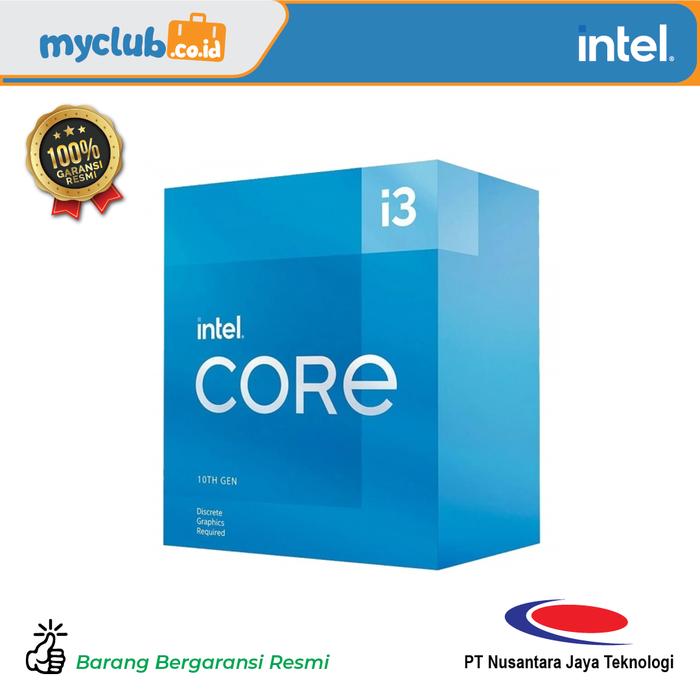 Gambar Intel CPU Processor Core i3-10105F 4.39GHz dari Myclub id undefined Tokopedia