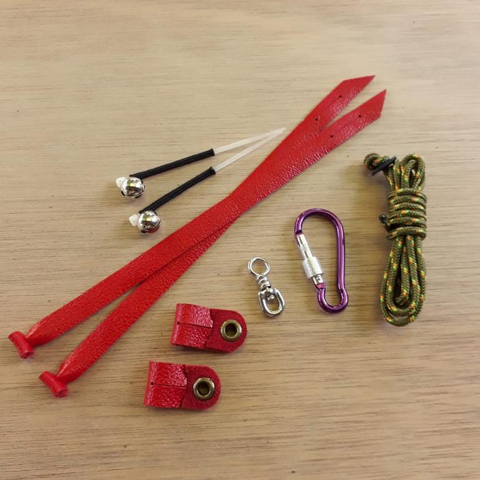 Gambar Anklet Angklet ( SINGLE LAYER ) Gelang Kaki Burung Hantu Elang - Merah, TYTO ALBA / BO dari TOKO FALCONRY undefined Tokopedia