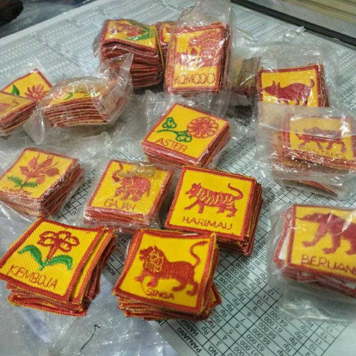 Gambar atribut pramuka - tanda regu dari RIO SERAGAM SEKOLAH# undefined Tokopedia