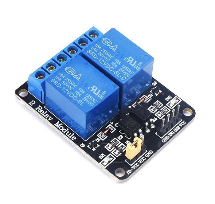 Gambar 2 CHANNEL RELAY MODULE - 12 Volt dari Alfa Omegas ID undefined Tokopedia