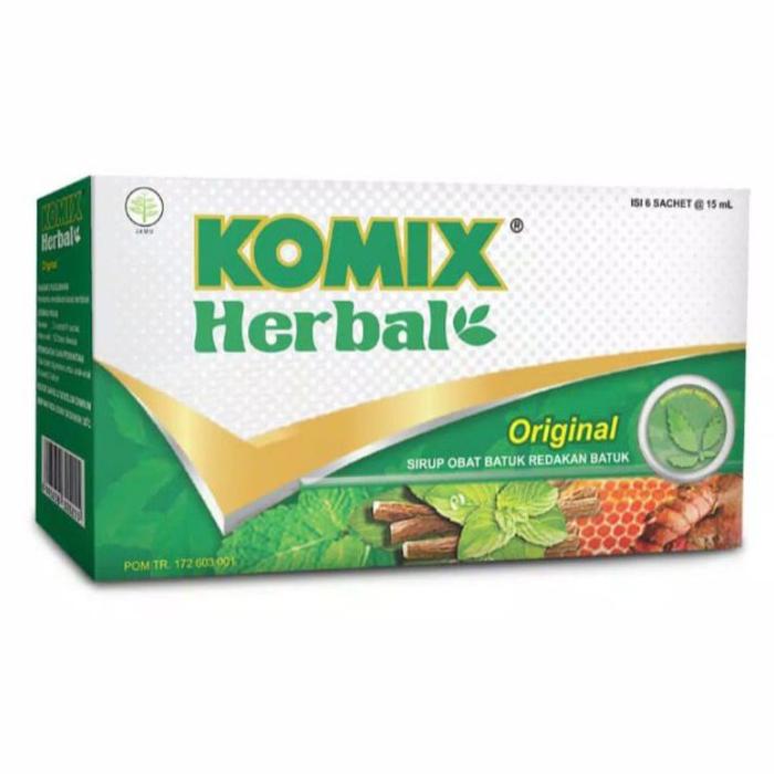 Gambar Obat batuk KOMIX HERBAL ORIGINAL SACHET - Original dari singapore solo undefined Tokopedia
