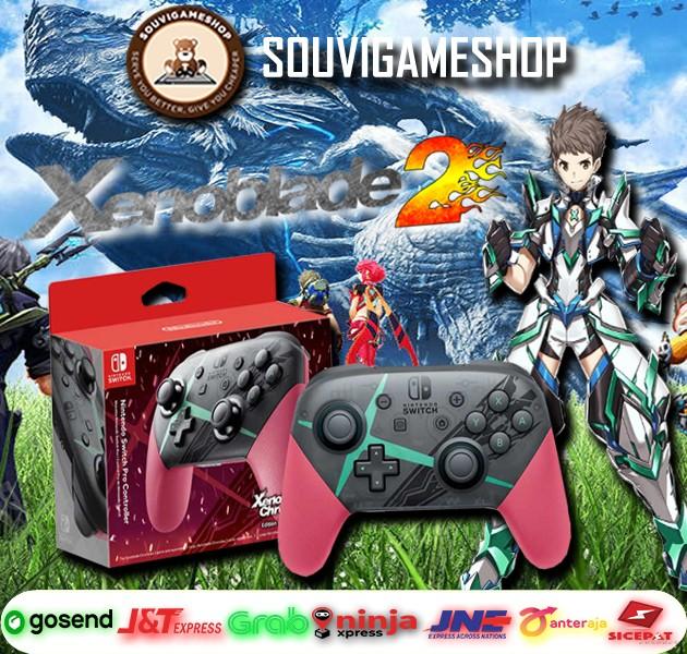 Gambar NINTENDO SWITCH PRO CONTROLLER - XENOBLADE dari souvigames undefined Tokopedia