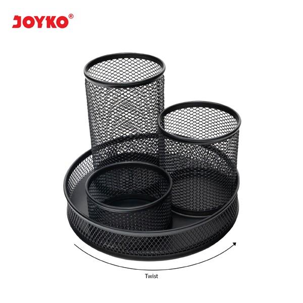 Gambar Tempat Alat Tulis Jaring Jala Joyko DS-24 / Desk Set / Pen Holder dari Pusat Grosir ATK 88 undefined Tokopedia