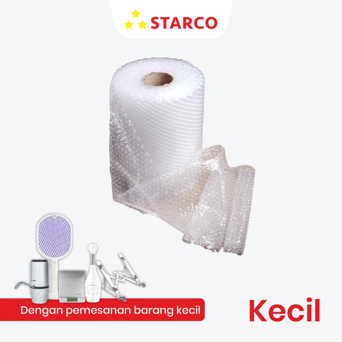Gambar (WAJIB) EXTRA BUBBLE WRAP UNTUK PENGAMAN /EXTRA PACKING /AMAN - Barang Kecil dari Starco undefined Tokopedia