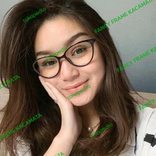 Gambar Frame Kacamata Minus Cat Eye Fashion Wanita FF810 dari Fancy Stuf undefined Tokopedia