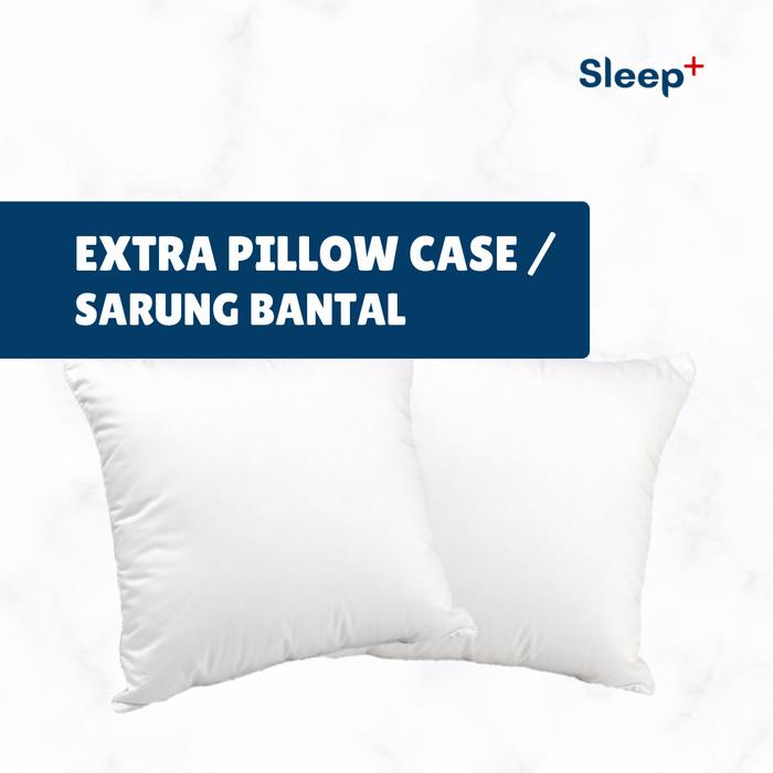 Sleep+ Eqyption Cotton Pillow Case/Sarung Bantal 150x50