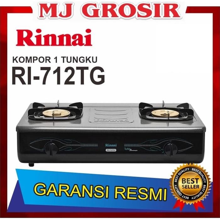 Jual PROMO KOMPOR 2 TUNGKU MURAH RINNAI RI 712 TG RI712TG - non bubble -  Kota Bekasi - Mj Grosir Elektronik | Tokopedia