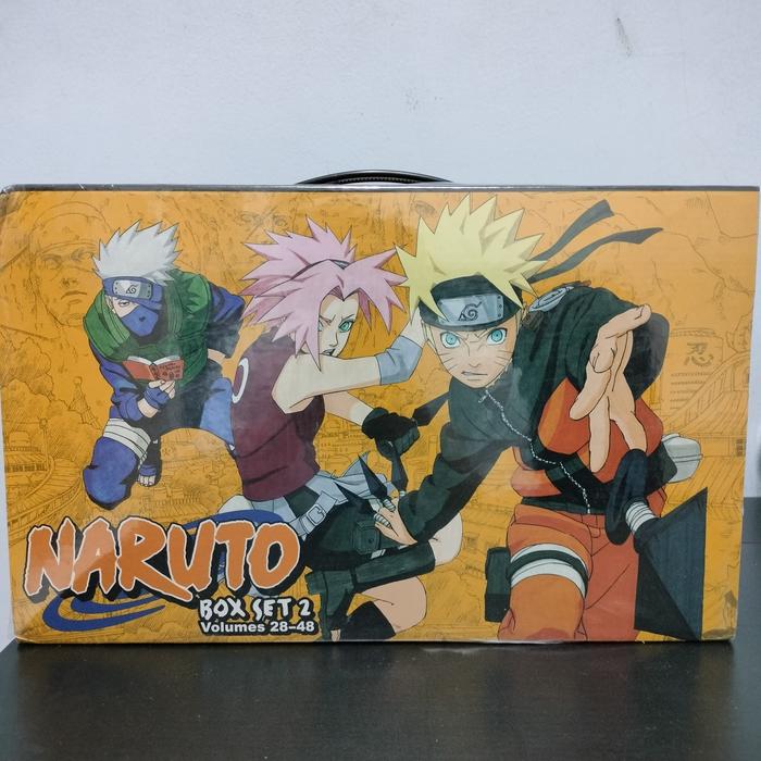 Jual Naruto Box Set 2 Vol 28-48 Masashi Kishimoto Komik