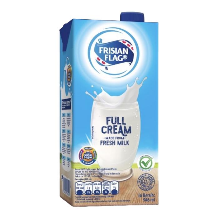 Gambar Susu UHT 1 Liter Frisian Flag Cair Cokelat, Full Cream 946 ML - Full Cream dari MINI MARKET DUTA JAYA undefined Tokopedia