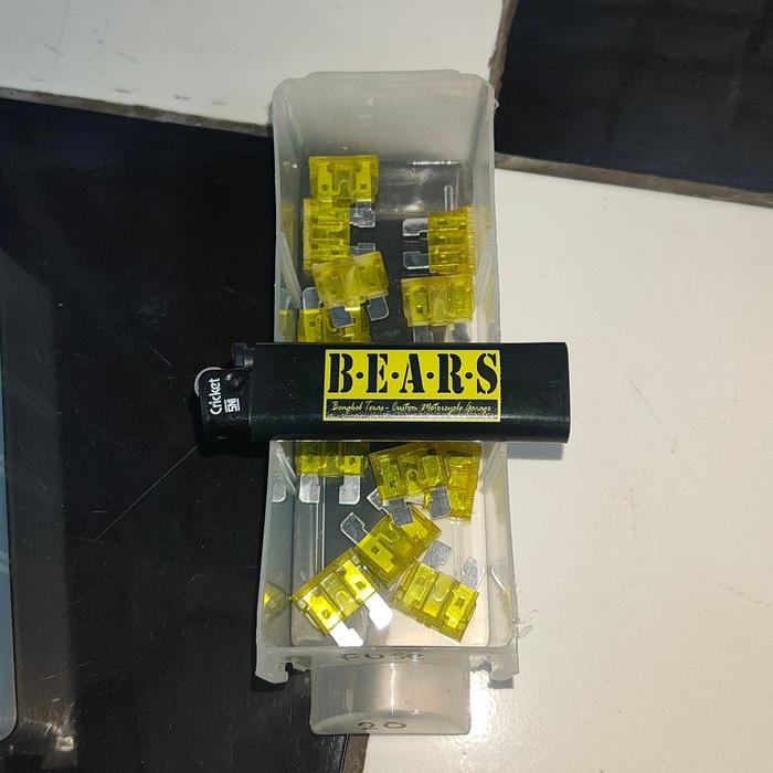 Gambar Fuse sikring motor Eceran - 20a dari Bengkel Teras BEARS undefined Tokopedia