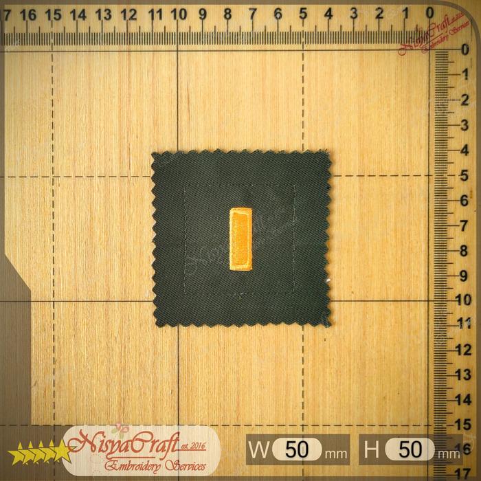 Gambar NCEP0101-0513-US ARMY Rank Insignia - Commissioned officers (Default) - O1-(2LT) dari NisyaCraft undefined Tokopedia