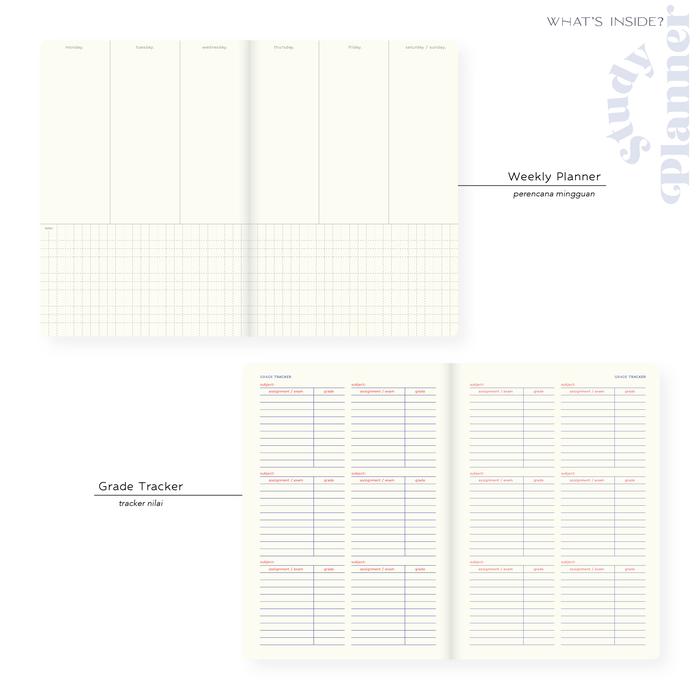 Jual Paperie Lab - Study Planner Notebook - Milky Di Seller Velvet ...
