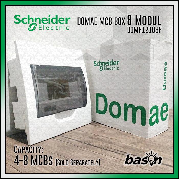 Promo SCHNEIDER MCB Box 4 / 8 / 12 Modul - Domae MCB Panel - 8 Modul ...