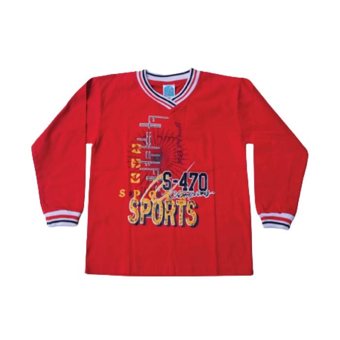 Gambar Mexican Kaos Tangan Panjang Anak - Sports T-shirt - Red, 10 dari Mexican Childwear undefined Tokopedia