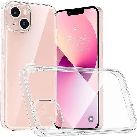 Gambar iPhone 13 Mini Pro Max - Clear TPU Soft Case with Camera Cover - 13 Mini dari HeruDK BonShop undefined Tokopedia