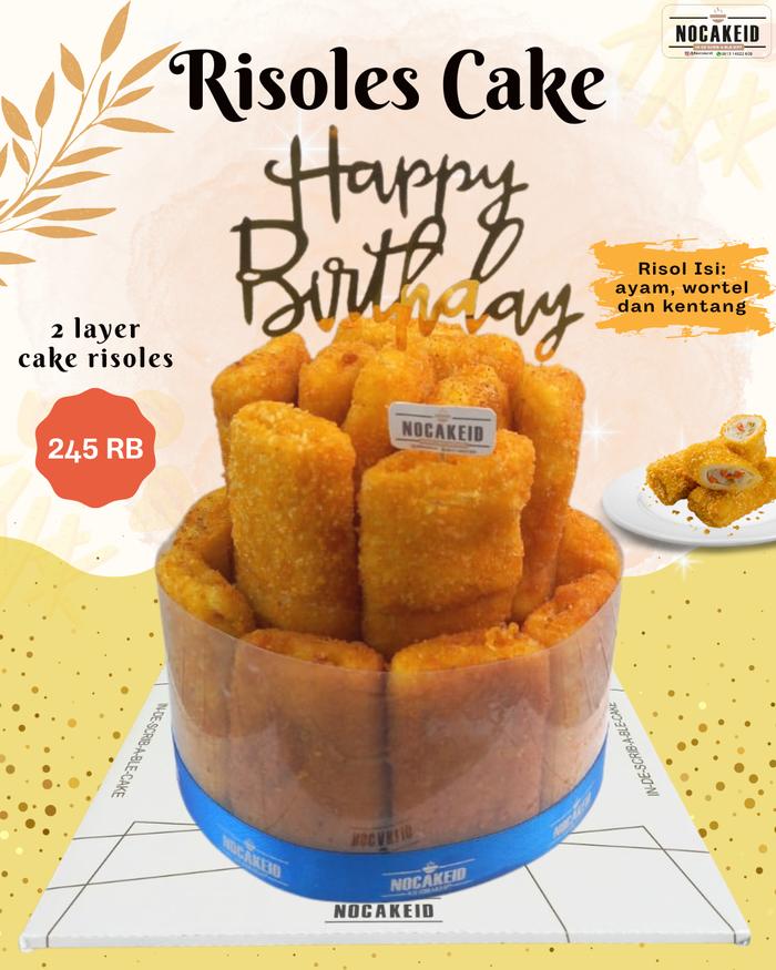 Gambar Risoles Cake - 2 Layer (20pcs) dari Nocakeid Jakarta undefined Tokopedia