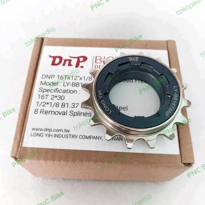 Gambar Freewheel 16T DnP atau Kunci Freewheel - Freewheel Bmx Freewheel Fixie - Fwheel Dnp 16T dari PNC Bike undefined Tokopedia