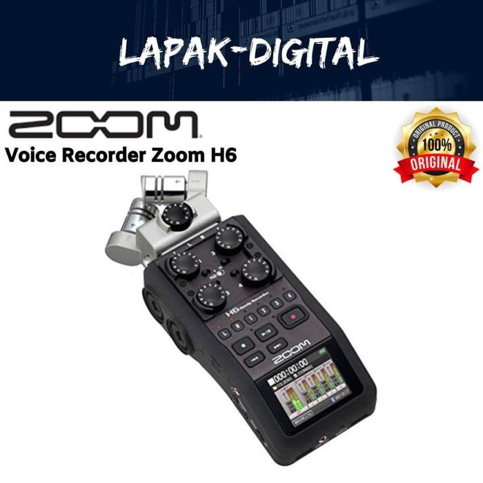 Gambar Zoom Voice Recorder H6 - H6 ONLY dari Lapak-Digital.id undefined Tokopedia