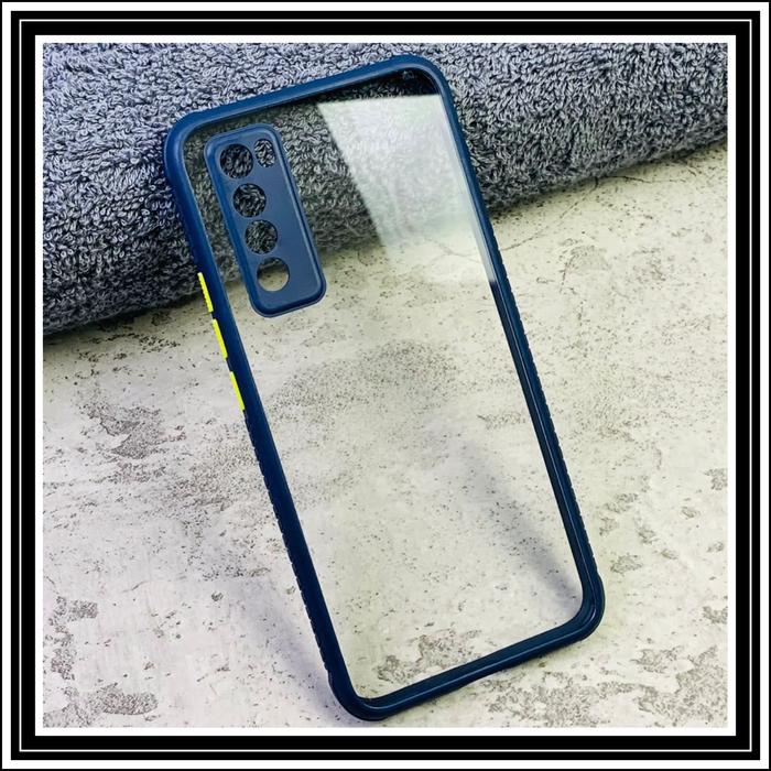 Gambar HUAWEI NOVA 7 5G UME MIQILIN HARD CASE ORIGINAL CLEAR CASING COVER PC - BIRU NAVY dari Best Accesories Hp undefined Tokopedia