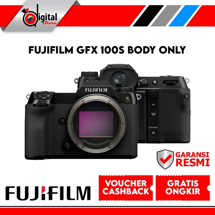 Jual FUJIFILM GFX 100S Medium Format Mirrorless Camera body only