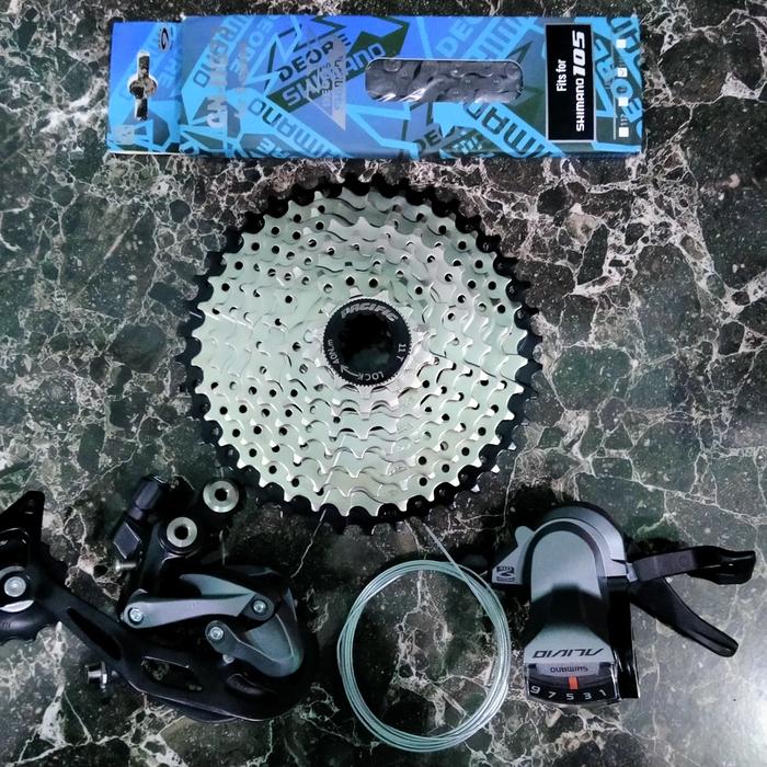 Jual Groupset grupset Shimano Alivio M4000 Speed Murah Meriah
