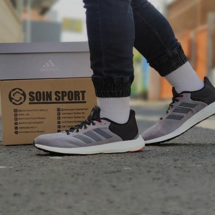 Gambar Adidas PUREBOOST 21 original BNIB running men (GX8063) - 44.5 dari soinsport undefined Tokopedia