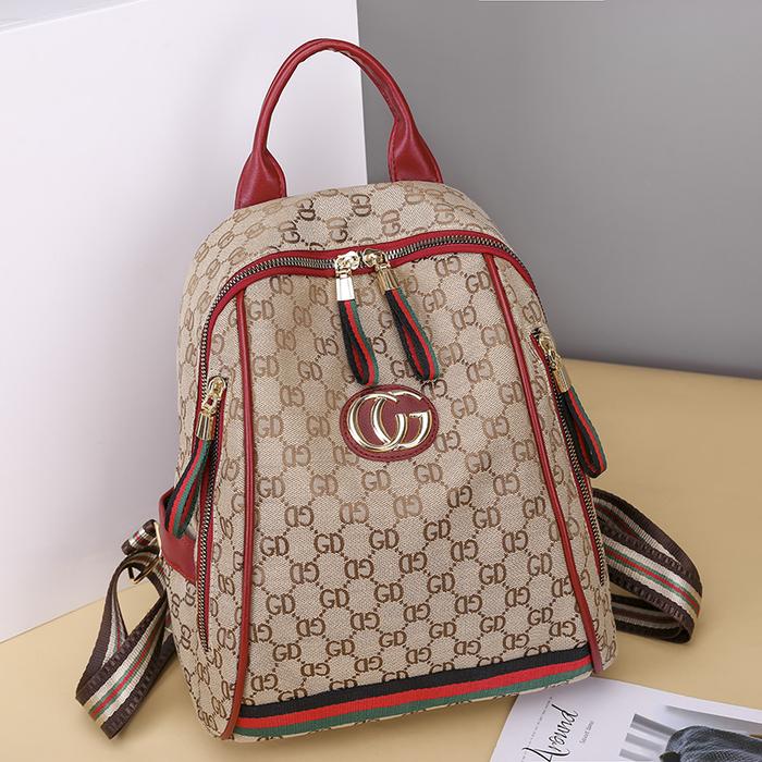 Gambar Tas Ransel Wanita Vb3085 Import Backpack Tas Gendong Tas Sekolah Kuliah Ransel Cewek Ransel Korea Fashion Elegan Terbaru Murah Bahan Kain Kanvas Motif Jakarta Cod - Merah dari VineSmart undefined Tokopedia