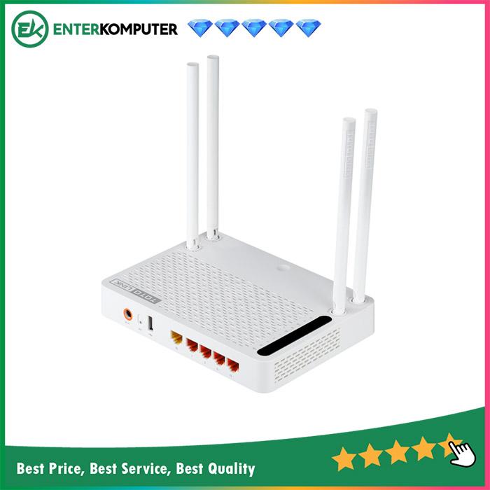 Promo TotoLink AC1200 Wireless Dual Band Gigabit NAS Router - A2004NS ...