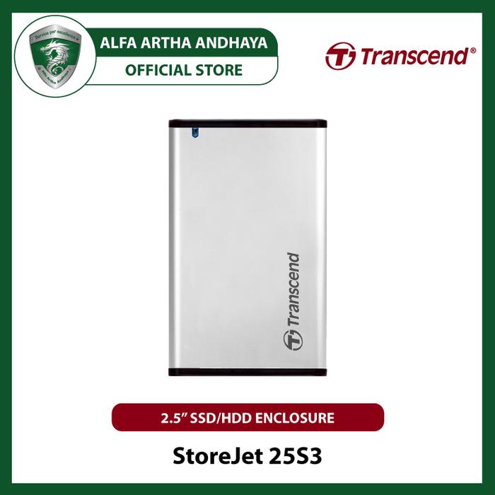 Jual Transcend SSD/HDD Enclosure Kit [TS0GSJ25S3] Kota