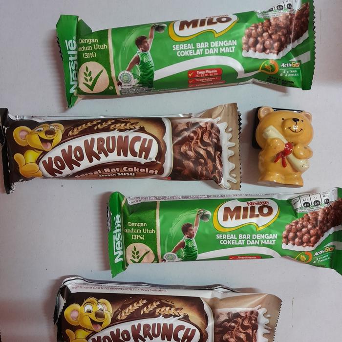 Gambar Nestle Milo, Koko Krunch Cereal Bar - Milo bar dari Simpang Tiga Snack undefined Tokopedia