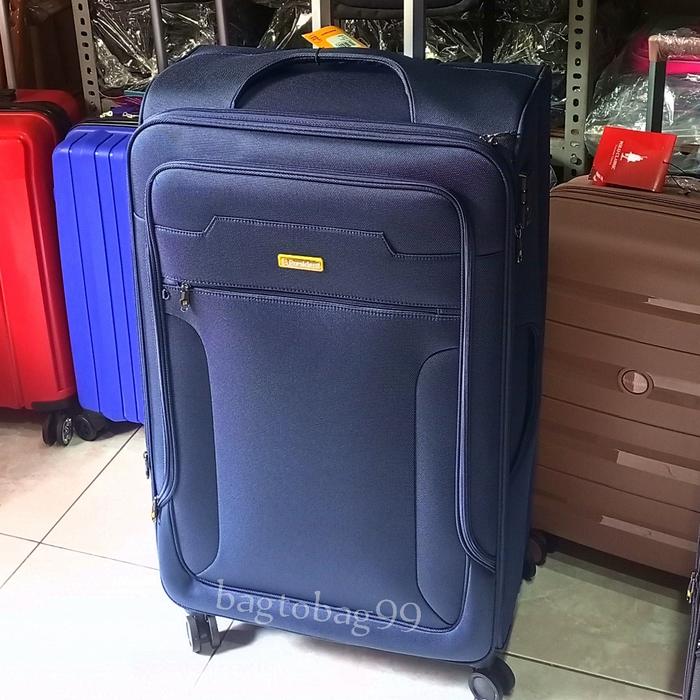 Gambar KOPER PRESIDEN 32 INCH SUPER JUMBO BAHAN KANVAS / KOPER PRESIDENT - Biru 28 inci dari BAGTOBAG99 undefined Tokopedia