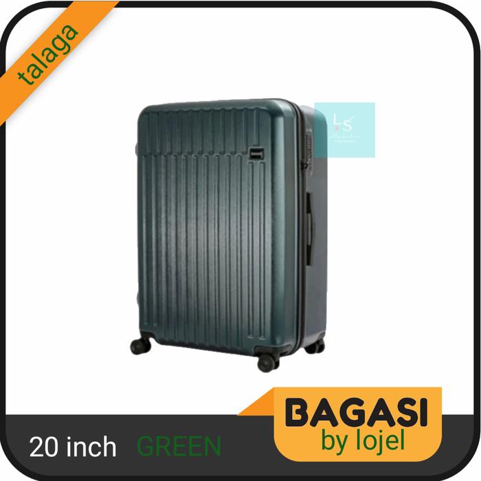 Jual koper 20 inch bagasi talaga by lojel cabin small green hijau