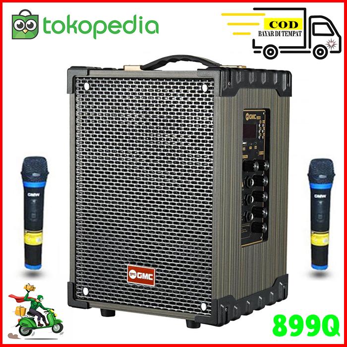 Gambar PROMO SPEAKER GMC 899Q Speaker Bluetooth Free 2 Mic Wireless dari GATEP ELECTRONIC undefined Tokopedia