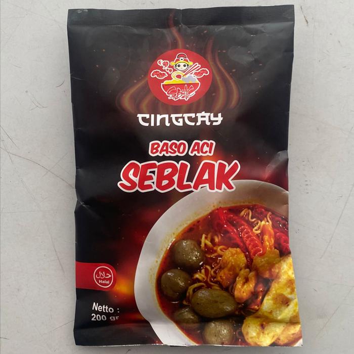 Gambar Baso / Bakso Aci Seblak by Cingcay 200 Gr dari Mbafrozenfood undefined Tokopedia