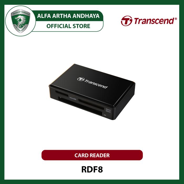 Jual Transcend Card Reader USB 3.0 RDF8 - Hitam - Jakarta Pusat - Alfa ...