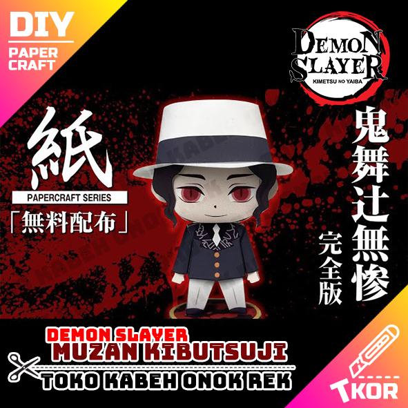 Gambar DEMON SLAYER - Kimetsu no Yaiba - Muzan Kibutsuji Papercraft - FIGURIN saja dari Kabeh Onok Rekk undefined Tokopedia