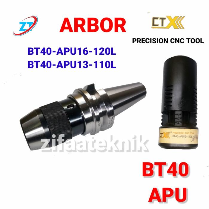 Gambar Arbor Milling BT40-APU16-120L(0-16mm) BT40-APU13-110L(0-13mm) Otomatis - BT40-APU16-120L dari Zifaa teknik undefined Tokopedia