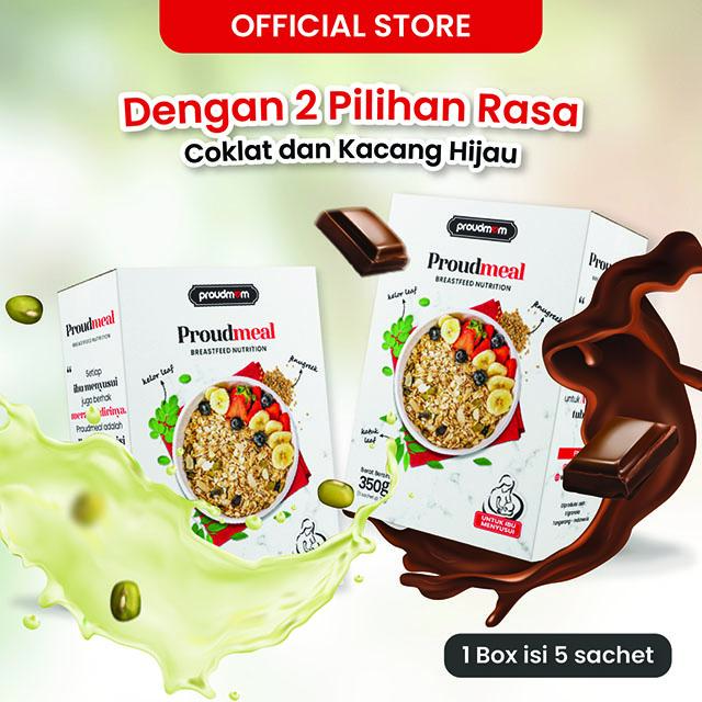 Gambar PROUDMEAL ASI BOOSTER - Nutrisi Diet Busui u/ Kualitas & Pelancar ASI - Coklat dari Proudmom Official Store undefined Tokopedia