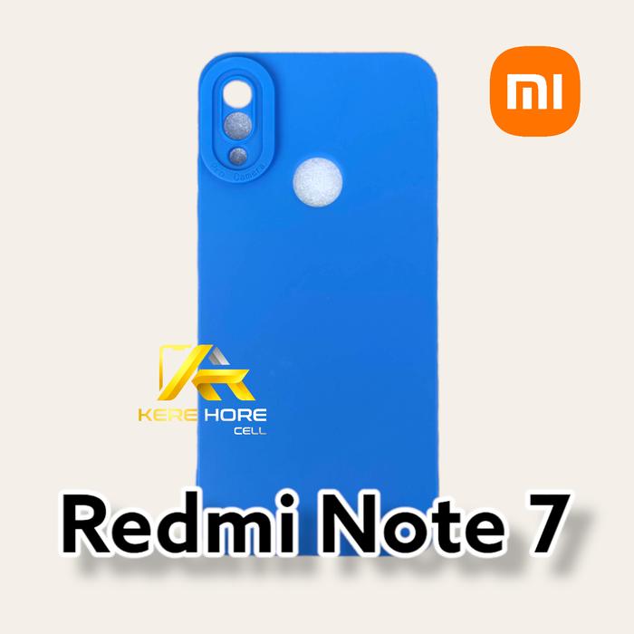 Gambar CASE PRO CAMERA XIAOMI REDMI NOTE 7 SOFTCASE REDMI NOTE 7 - Biru dari Kere Hore Cell_NEW undefined Tokopedia
