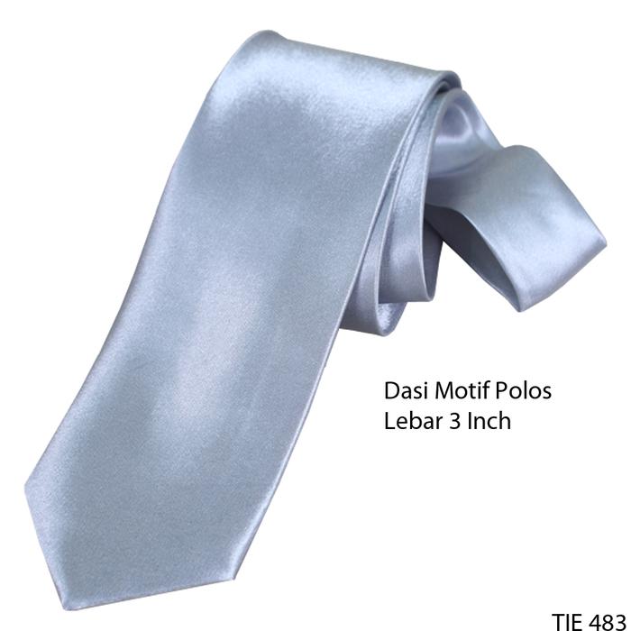 Gambar Dasi 3 Inch Pria - Silver,Abu,Hitam,Biru,Muda - Katun - Free Size - TIE 483 dari Gudang Fashion Id undefined Tokopedia