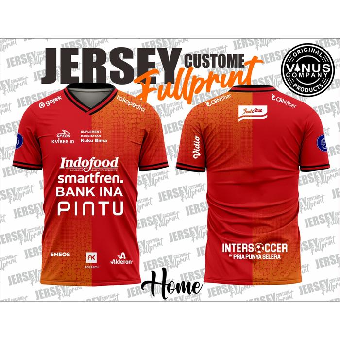 Gambar Jersey Bali United Terbaru 2022-2023 Grade Ori - HOME, ANAK dari Little Dream Shop undefined Tokopedia